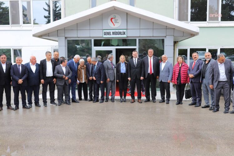 CHP heyeti, Suluova Şeker Fabrikası’nda incelemelerde bulundu